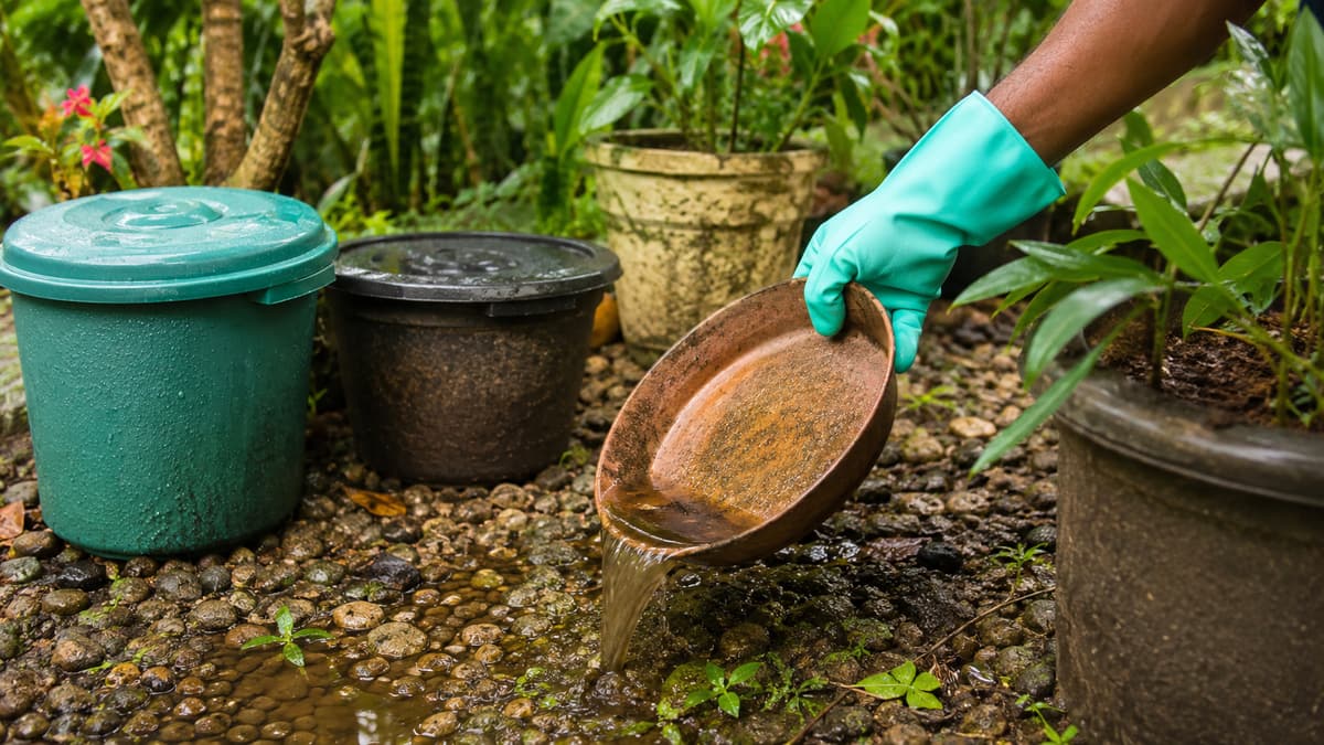 Dengue precautions for the wet season