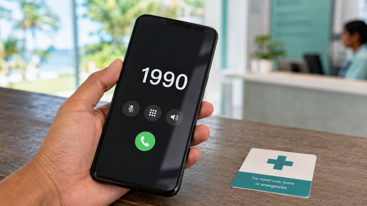 1990 Suwa Seriya: Sri Lanka's free ambulance — how to use it